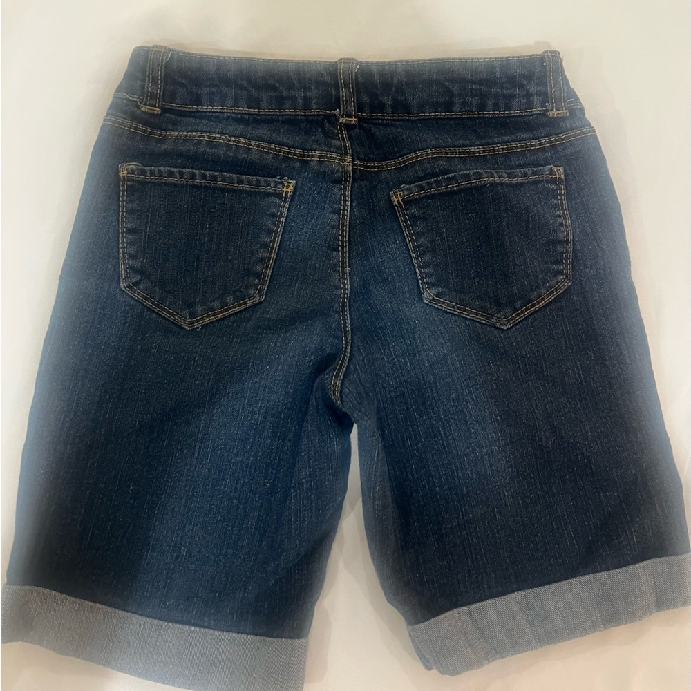 Girls Arizona jean  shorts‎ waist Adjustable size 12 Regular - Picture 2 of 6